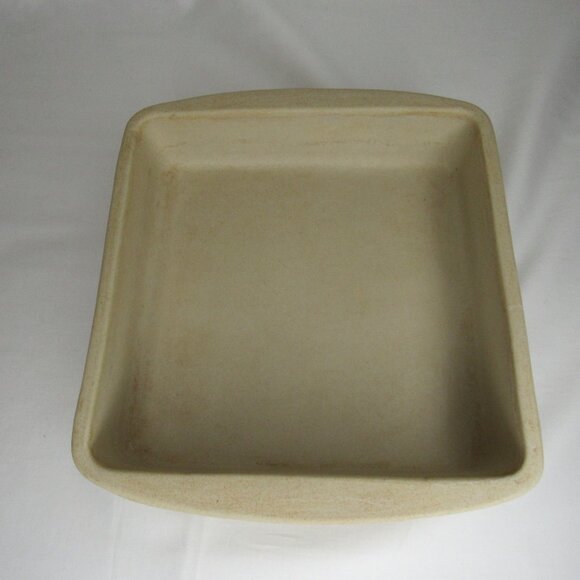 The Pampered Chef Stoneware Square Baking Pan 9 x 9 - Picture 3 of 8